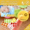 Anti-Mosquito Smiley Stickers (60 pcs)