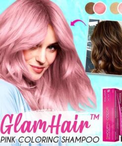 GlamHair Pink Coloring Shampoo