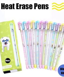 12PCS Heat Erasable Pens