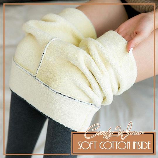 Stylish Super Thick Winter Leggings - Image 2