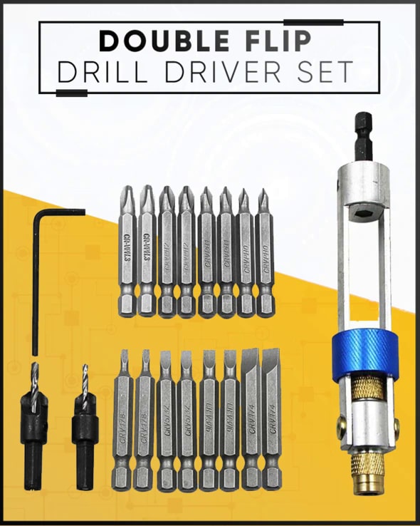 Double Flip Drill Driver Set - Image 2