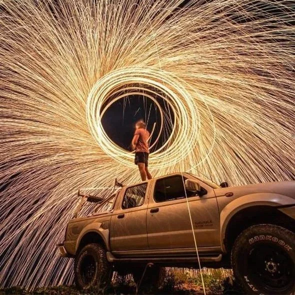 3rd Gen Rainbow Steel Wool Photography Tool - Image 2