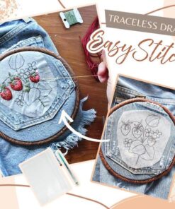 Water-Soluble Stitching Paper Set (Set of 5)