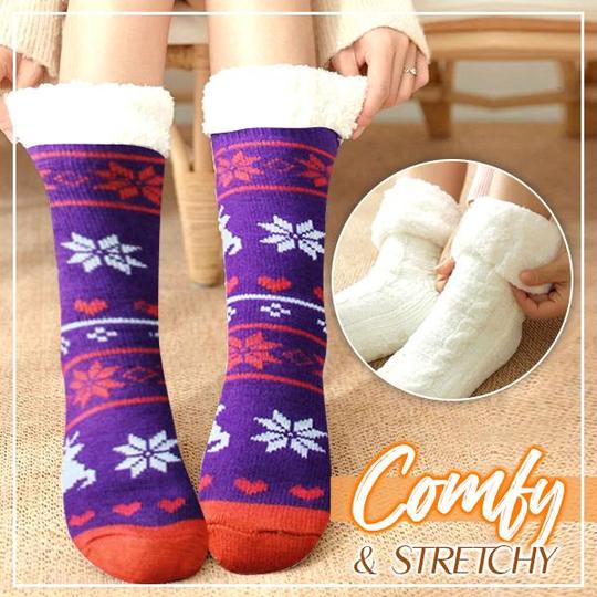 ThermoHeat Fleecy Non-Slip Socks (50% OFF) - Image 3