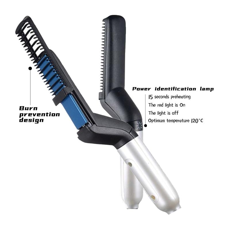 Multifunctional Hair Comb Beard Straightener - Image 3
