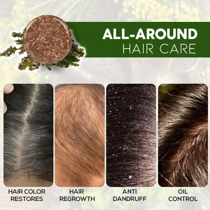 Organic Darkening Shampoo Bar - Image 3