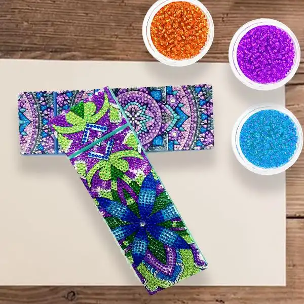 DIY Diamond Embroidery Pencil Case - Image 3