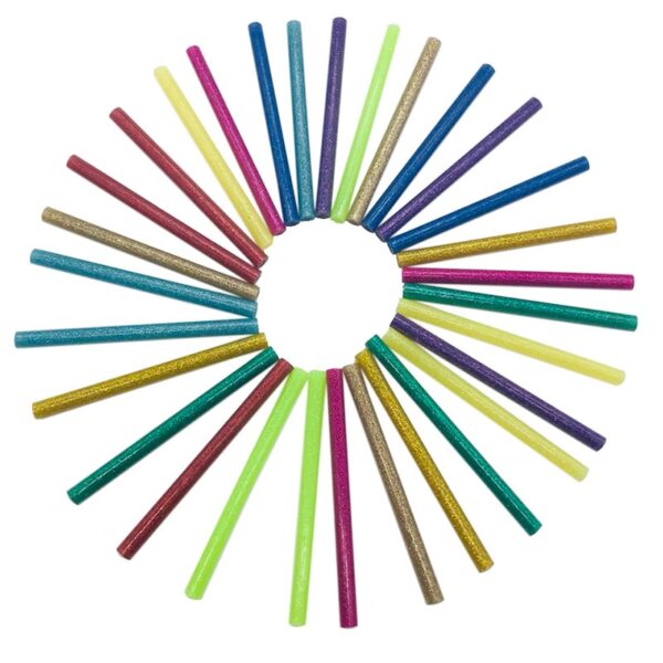 Glittering Powder Hot Melt Glue Sticks - Image 4