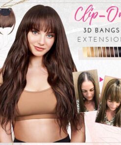 3D Clip-In Bangs Hair Extensions