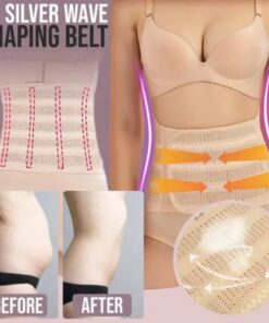 3D Silver Wave Shaping Belt