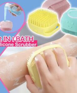 3in1 Bath Silicone Scrubber