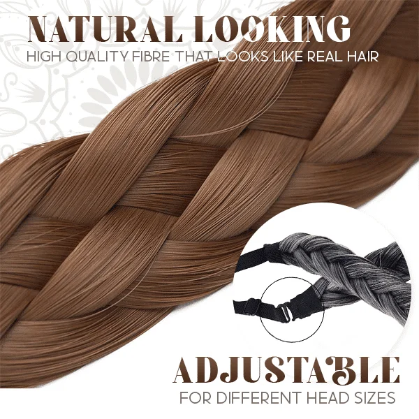 Classy Boho Braided Headband - Image 3