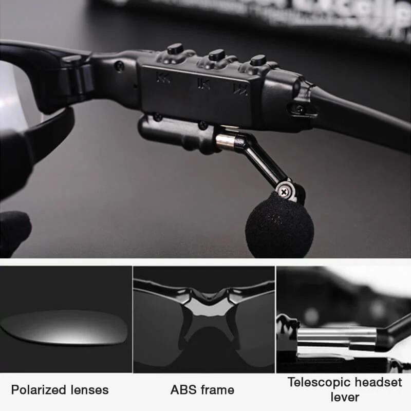 Smart Bluetooth Sunglasses Stereo Handsfree Headset - Image 4