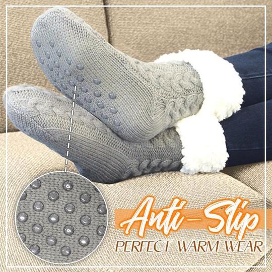 ThermoHeat Fleecy Non-Slip Socks (50% OFF) - Image 4