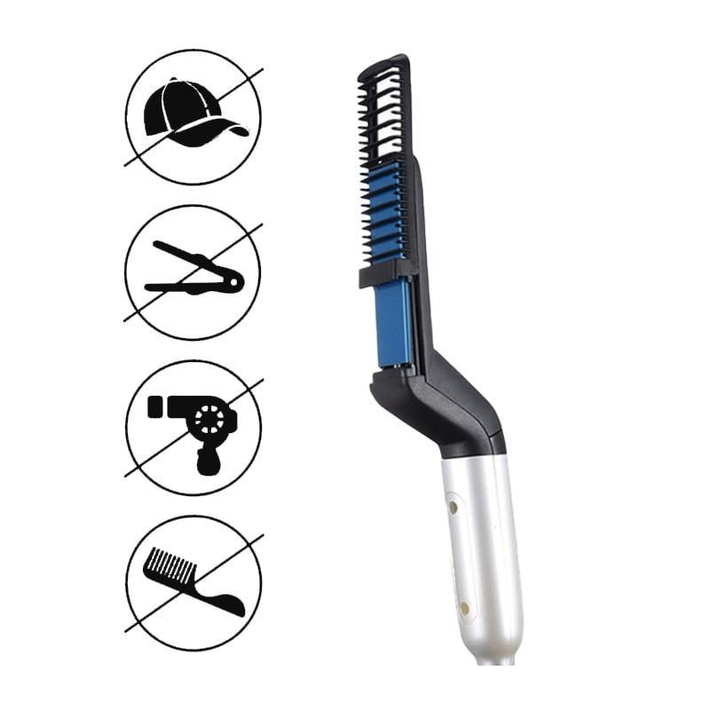 Multifunctional Hair Comb Beard Straightener - Image 4