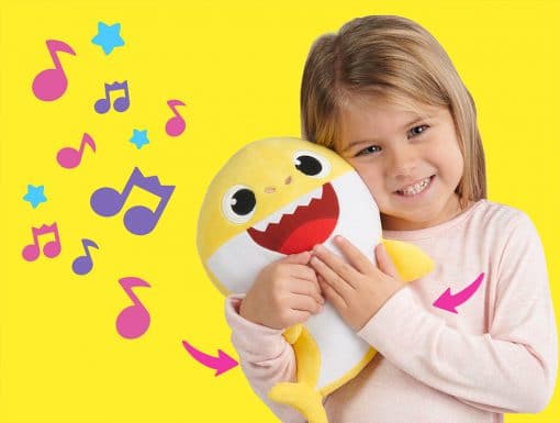 Plush Singing Baby Shark Toy - Image 4