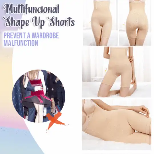 High-Waisted Shape Up Shorts - Image 4
