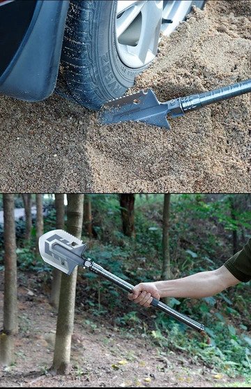 Ultimate Survival Tool 23-in-1 Multipurpose Folding Shovel - Image 4