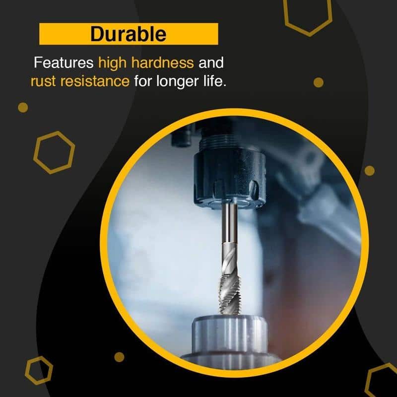 6pcs Thread Tap Drill Bits Set - Image 4