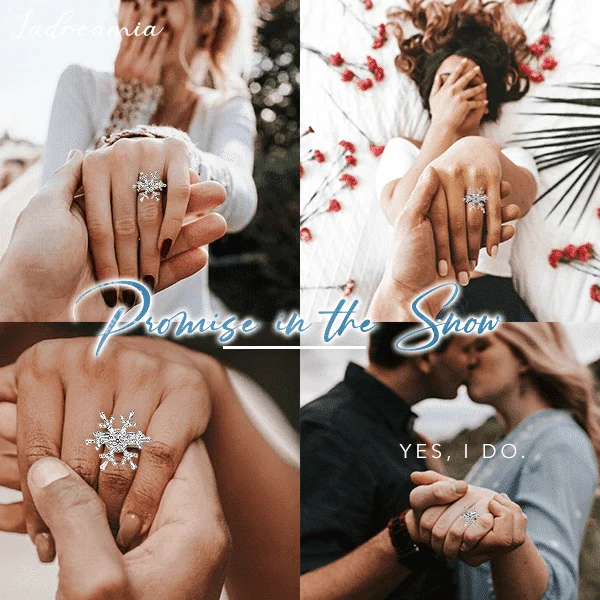 Ladreamia Rotatable Snowflake Ring - Image 4