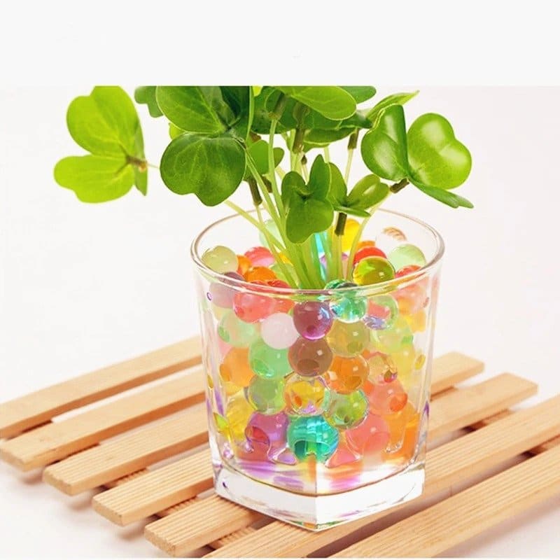 Biodegradable Crystal Soil - Water Retaining Hydrogel Pearls (1000 PCS) - Image 4