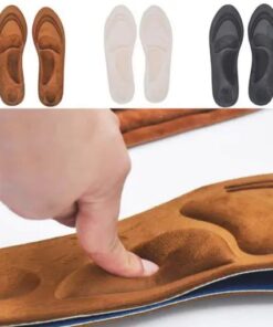 4D Velvet Cushioned Insoles