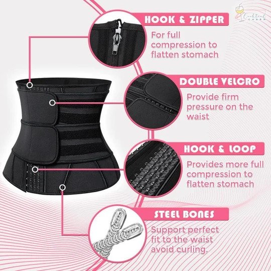 ActiveSweat Adjustable Waist Slimming Trimmer - Image 4