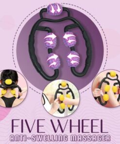 5 Wheels Anti-Swelling Massager