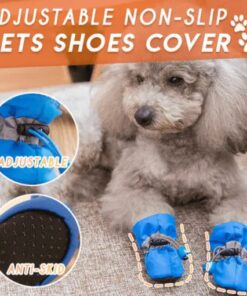 Adjustable Non-Slip Pets Cover Shoes (4 PCS)