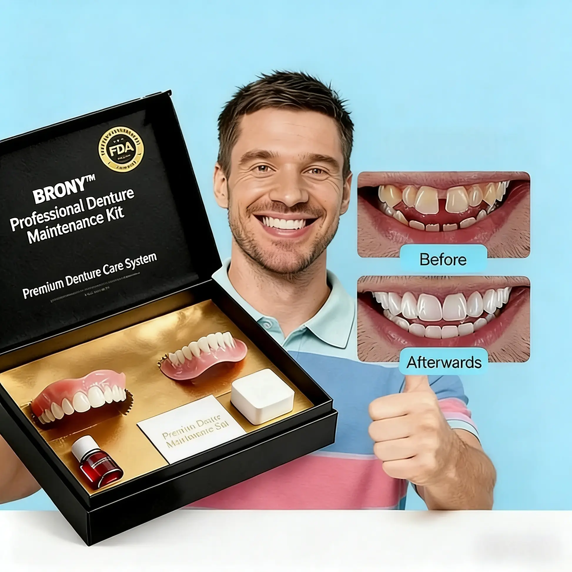 Custom-Fit Full Functional Dentures - Image 2