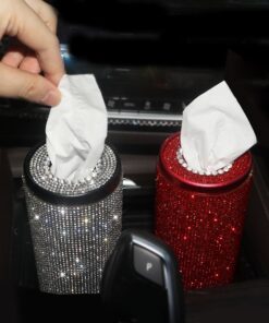 Car Sparkling Tissue Holder