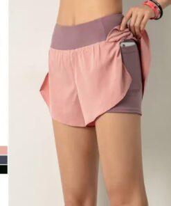 Double Layered Yoga Shorts