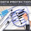 Data Protection Pen With Cutter
