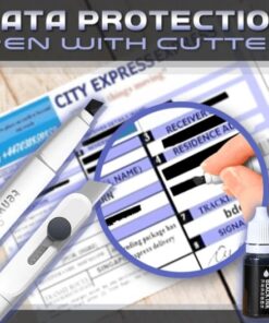 Data Protection Pen With Cutter