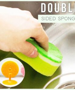 Double-Side Suction Cup Cleaning Sponges - Set For 5