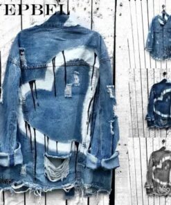 Dripping Heart Painted Jacket