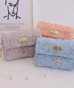 Flowery Chiffon Ribbon Handbag DIY Kit