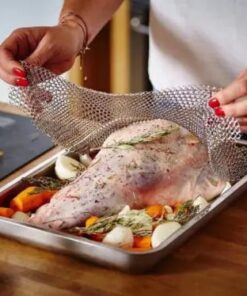 FoodGrade Stainless Steel Chainmail Baking Cover