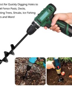 Garden Spiral Hole Drill Planter