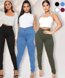 High-Rise Stretch Plus Size Jeans