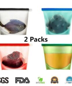 Hirundo Silicone Food Storage Bags 2 packs