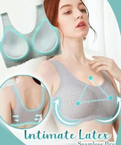 Intimate Latex Seamless Bra
