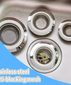 Kitchen Stainless Steel Sink Filters (3 Pieces)