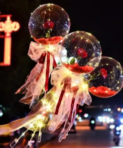 Led Balloon Rose Bouquet