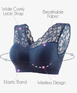 LaxChic Lace Support Bra
