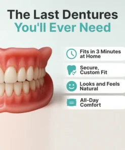 Meleval® Medical Full Denture with Strong Suctiond