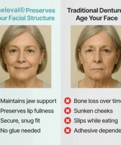 Meleval® Medical Full Denture with Strong Suctiond