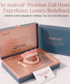 Meleval® Medical Full Denture with Strong Suctiond