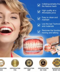 Meleval® Medical Full Denture with Strong Suctiond