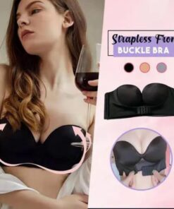 Strapless Front Buckle Bra